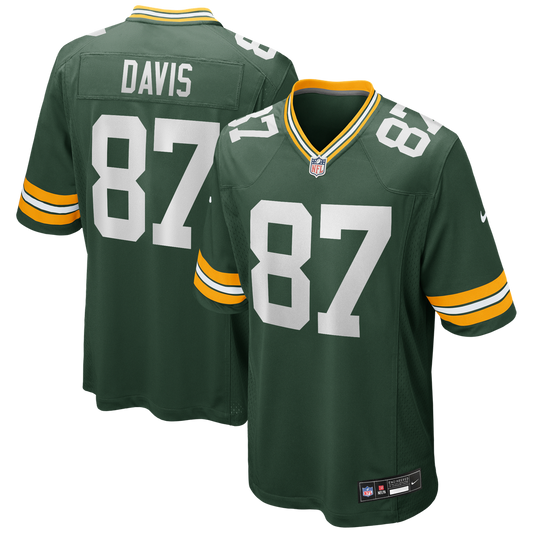Willie Davis Green Bay Packers Nike Green Game Retired Player Jersey