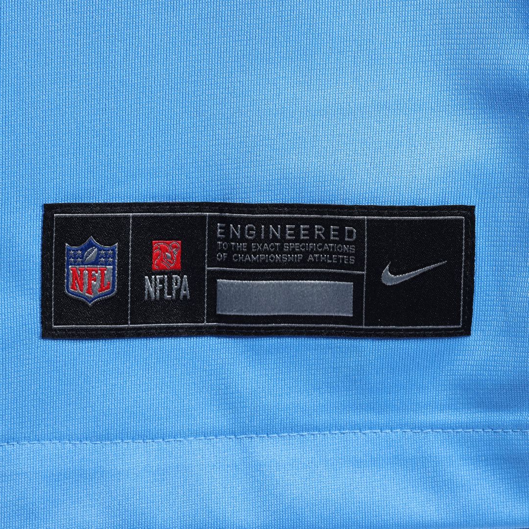 Mike Munchak Tennessee Titans Nike Light Blue Retired Player Alternate Game Jersey