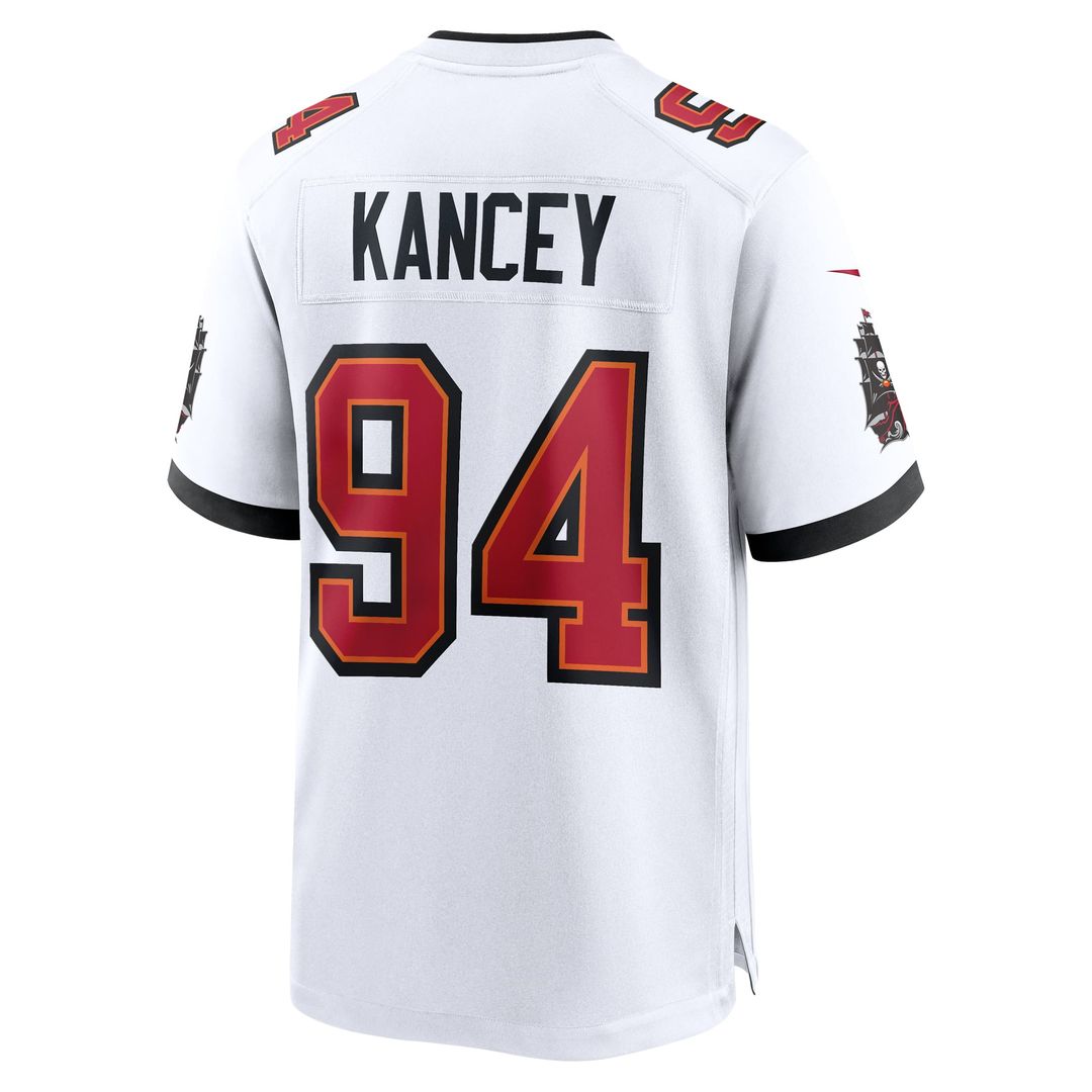 Calijah Kancey Tampa Bay Buccaneers Nike White Game Jersey