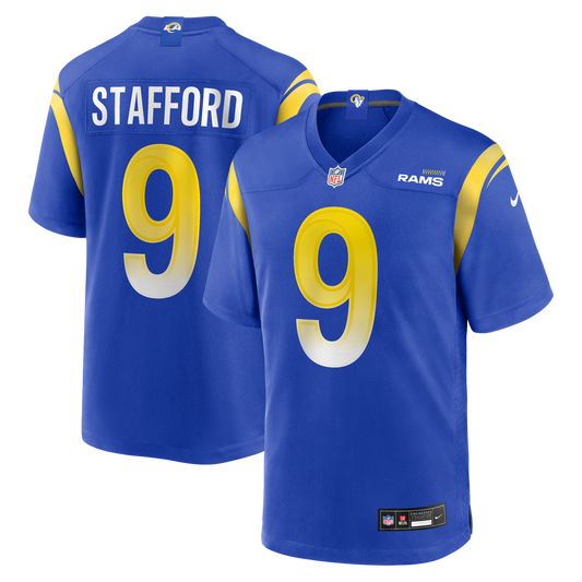 Matthew Stafford Los Angeles Rams Nike Royal Player Game Jersey