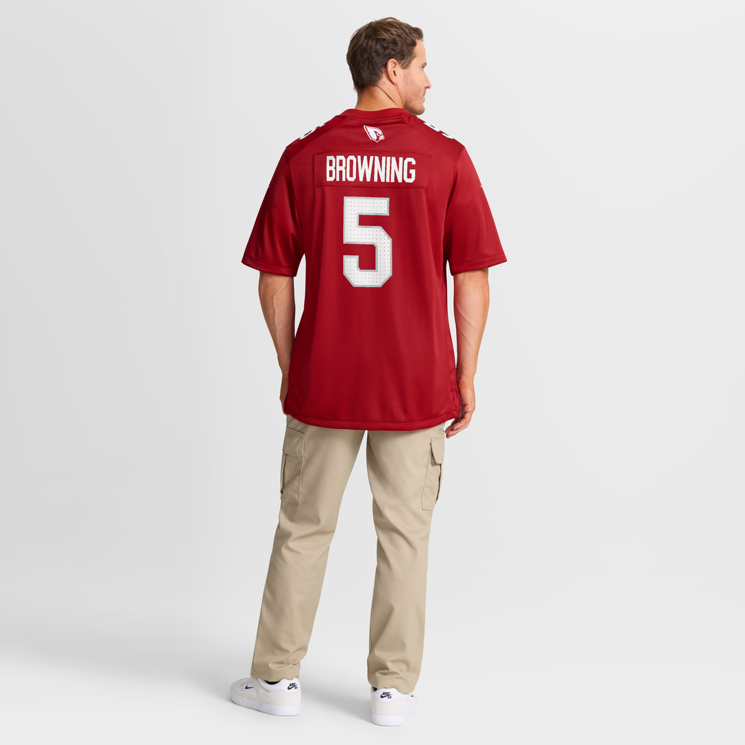 Baron Browning Arizona Cardinals Nike Cardinal Team Game Jersey