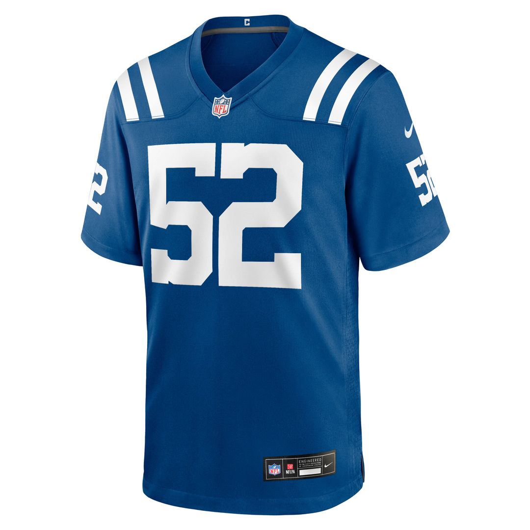 George Gumbs Jr. Indianapolis Colts Nike Royal Team Game Jersey