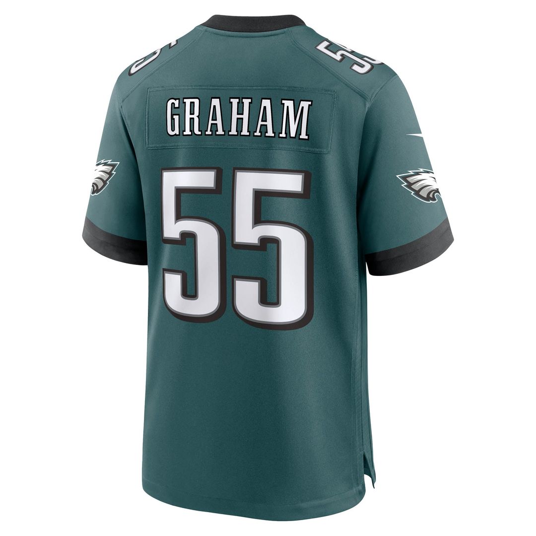 Brandon Graham Philadelphia Eagles Nike Midnight Green Team Game Jersey