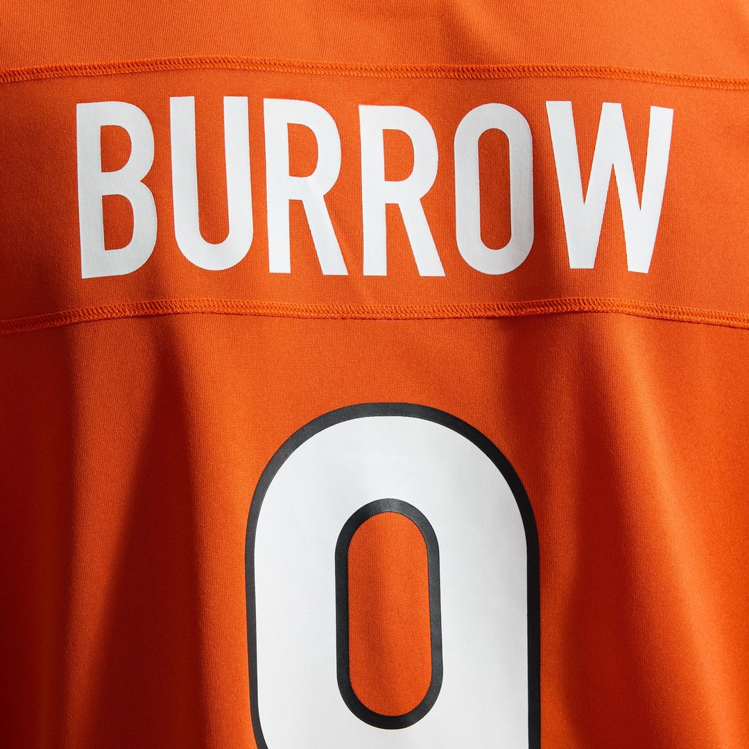 Joe Burrow Cincinnati Bengals Nike Orange Alternate Game Jersey
