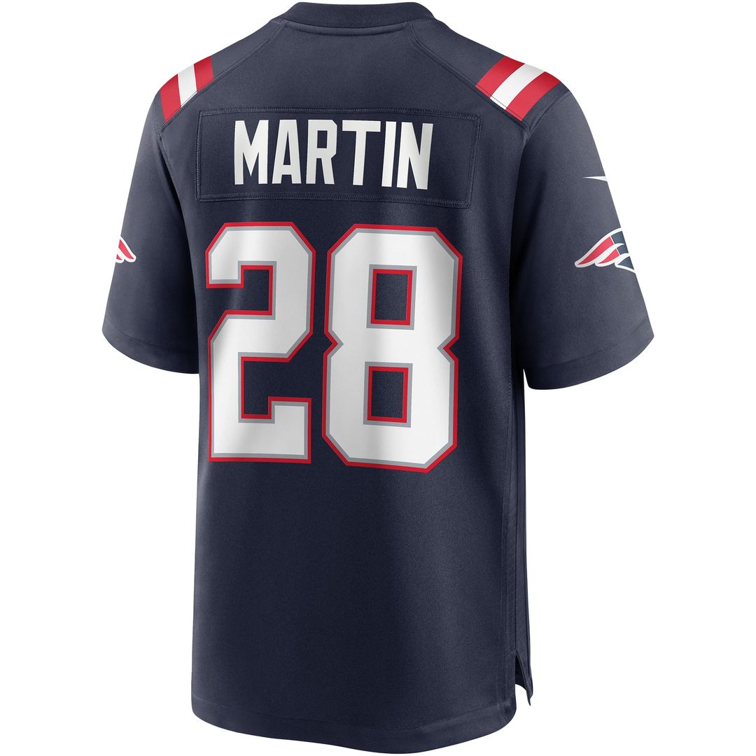 Curtis Martin New England Patriots Nike Navy Game Retired Player Jersey