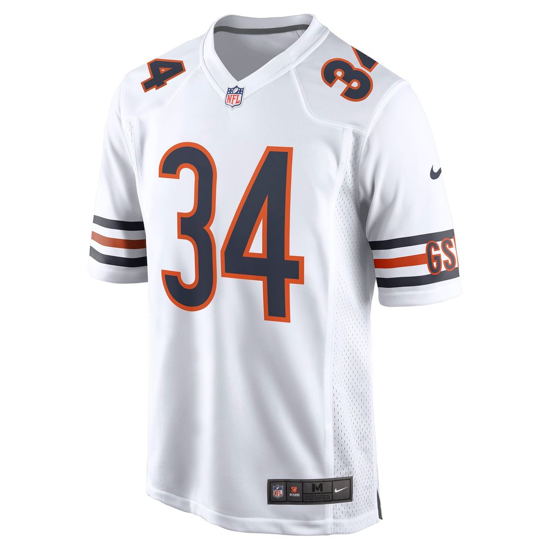 Walter Payton Chicago Bears Nike White Retired Player Away Game Jersey