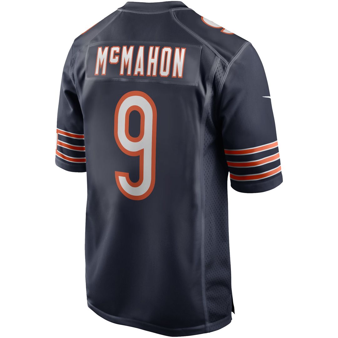 Jim McMahon Chicago Bears Nike Navy Game Retired Player Jersey