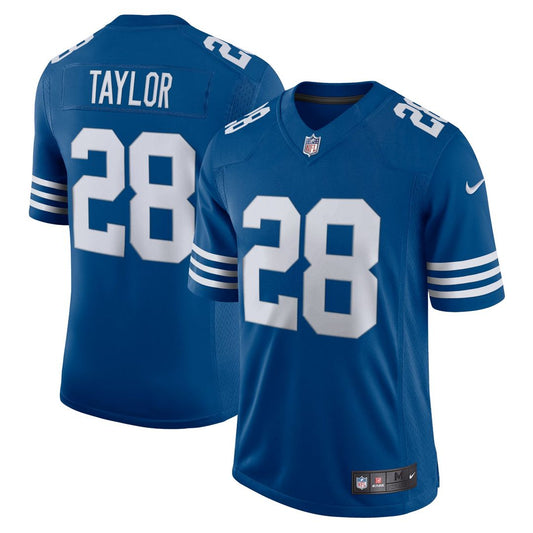 Jonathan Taylor Indianapolis Colts Nike Royal Alternate Vapor Limited Jersey