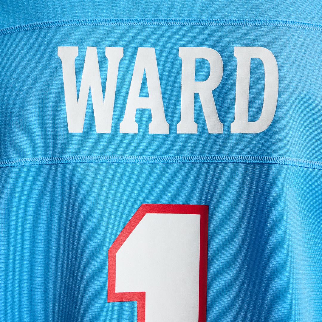 Cameron Ward Tennessee Titans Nike Light Blue Game Jersey