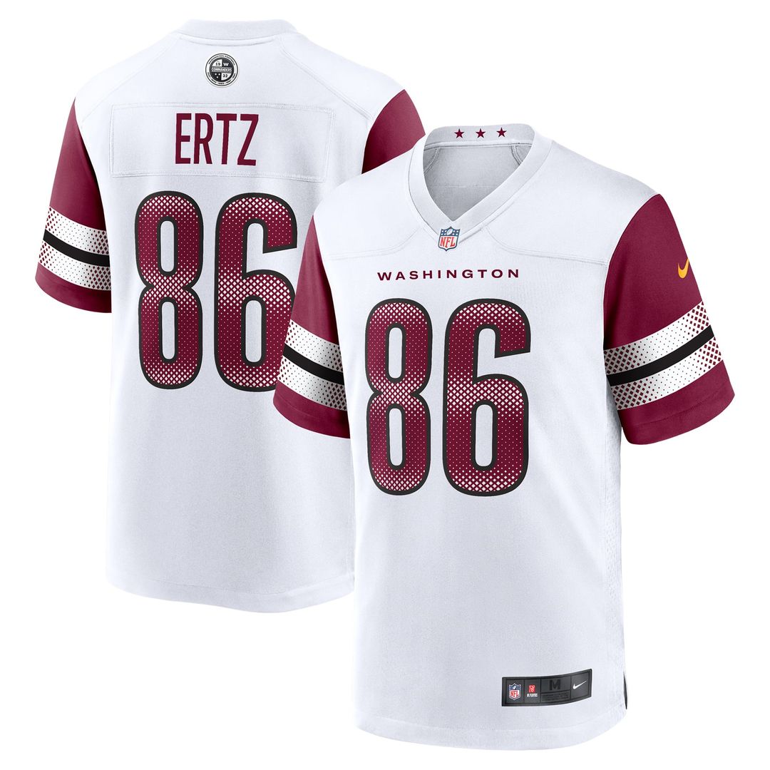 Zach Ertz Washington Commanders Nike White Game Jersey