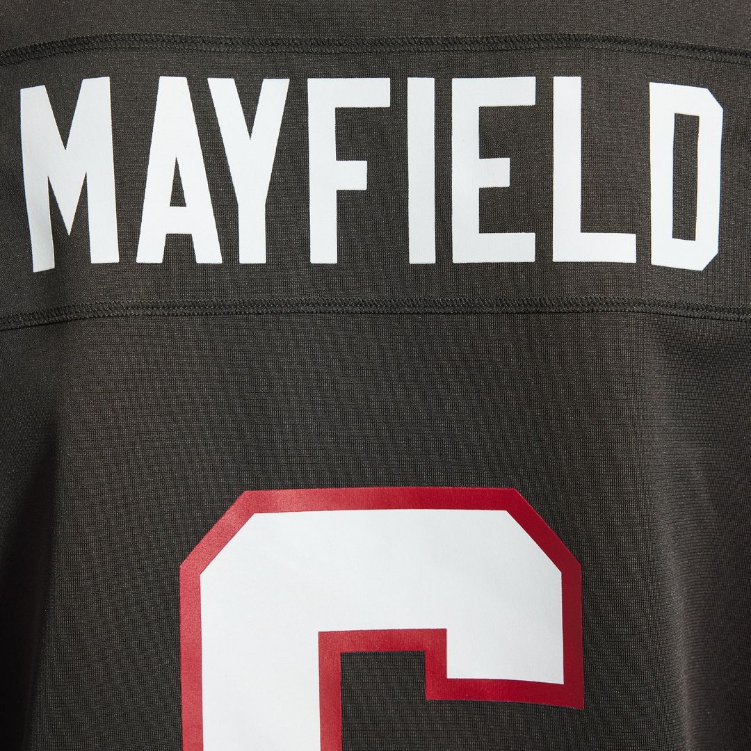 Baker Mayfield Tampa Bay Buccaneers Nike Pewter Alternate Game Player Jersey