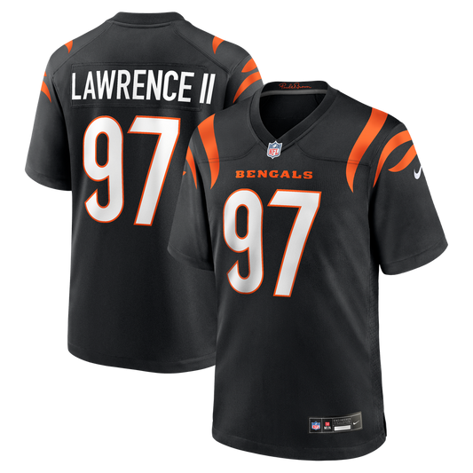 Dexter Lawrence II Cincinnati Bengals Nike Black Game Jersey