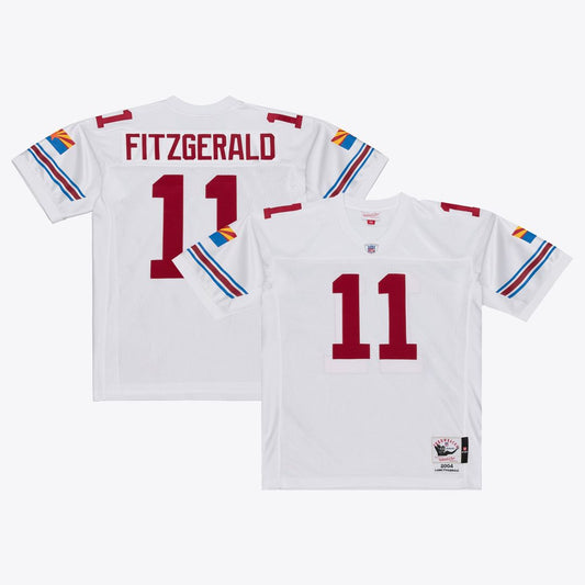 Larry Fitzgerald Arizona Cardinals Mitchell & Ness White 2004 Authentic Throwback Jersey