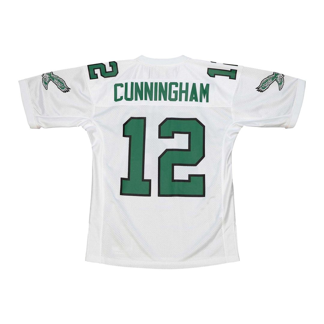 Randall Cunningham Philadelphia Eagles 1992 Mitchell & Ness White Authentic Throwback Retired Player Jersey