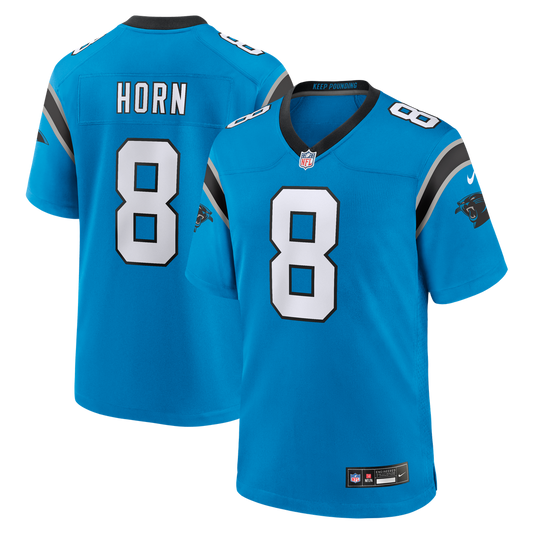 Jaycee Horn Carolina Panthers Nike Blue Alternate Game Jersey