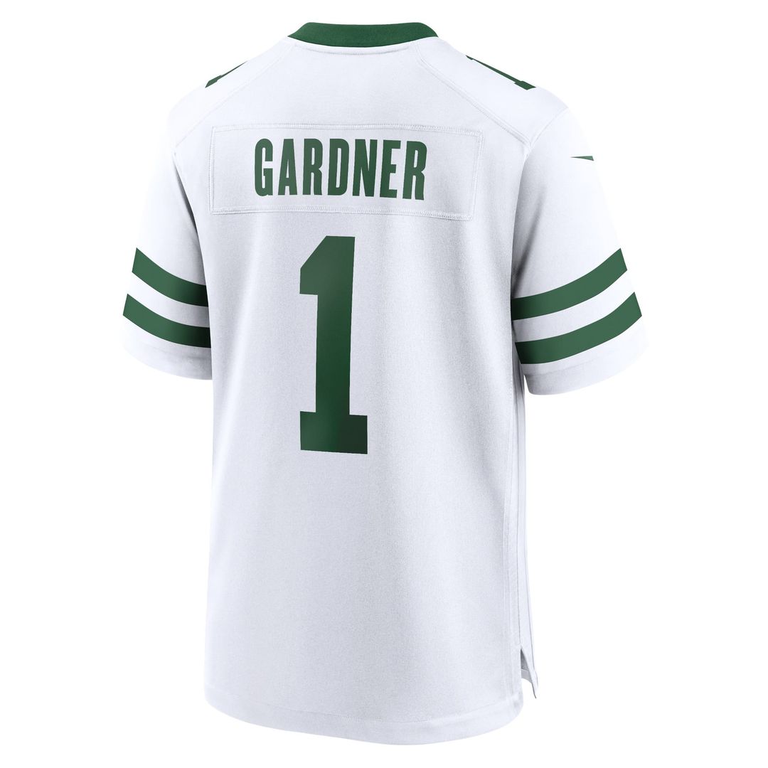 Ahmad Sauce Gardner New York Jets Nike Legacy White Game Jersey