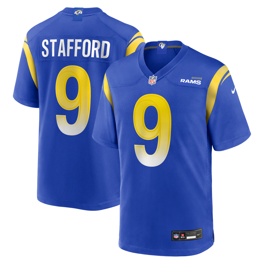 Matthew Stafford Los Angeles Rams Nike Royal Player Game Jersey