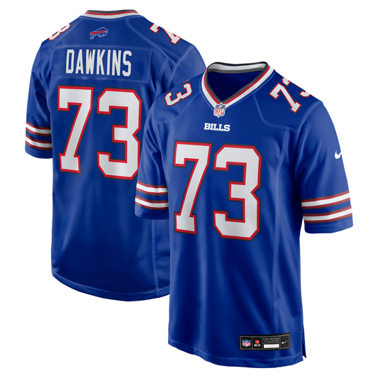 Dion Dawkins Buffalo Bills Nike Royal Game Player Jersey