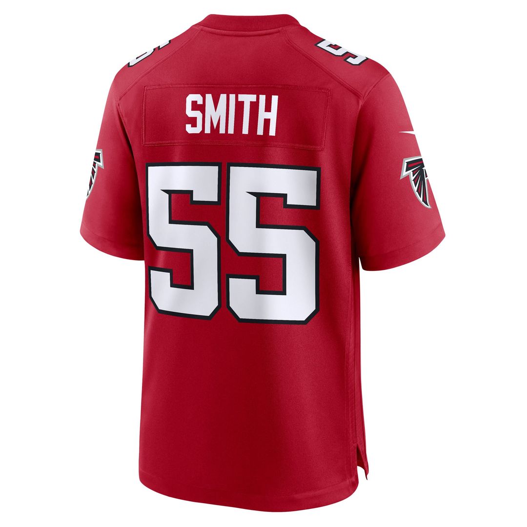 Za'Darius Smith Atlanta Falcons Nike Red Team Game Jersey