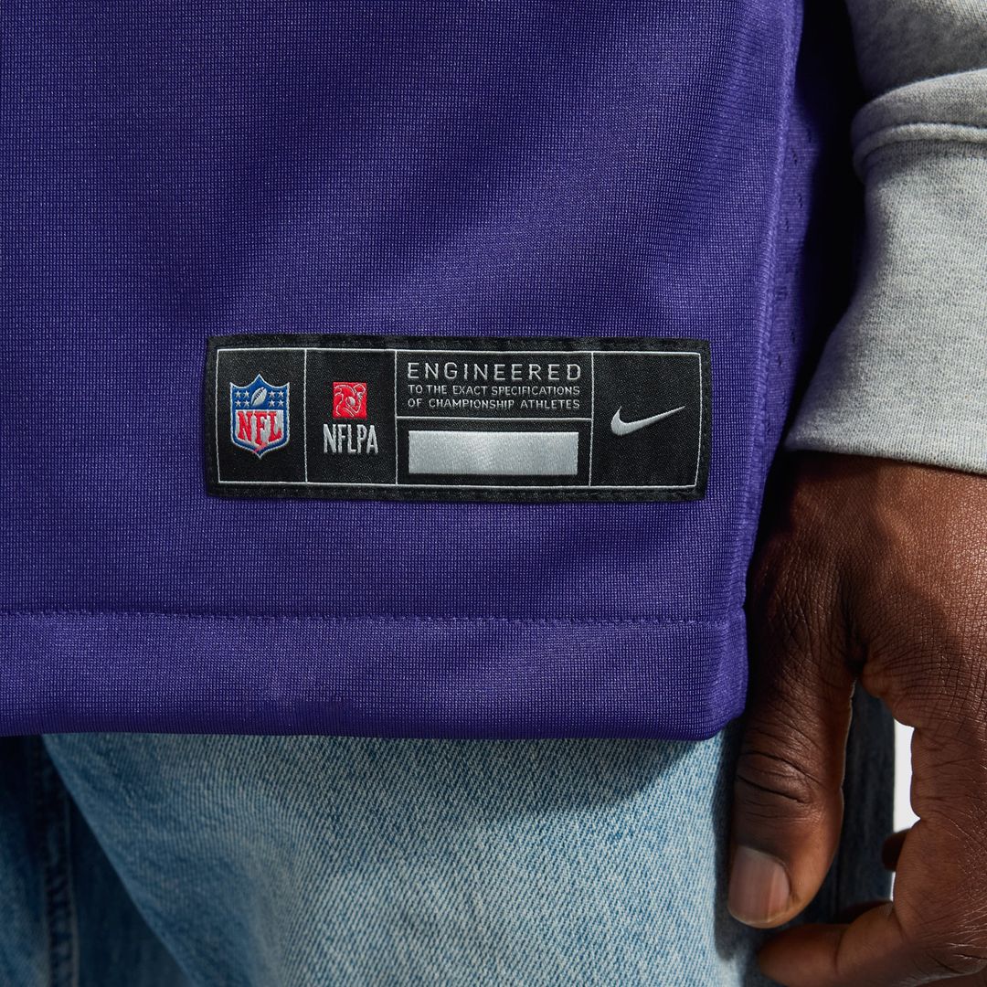 Kyle Hamilton Baltimore Ravens Nike Purple Alternate Game Jersey