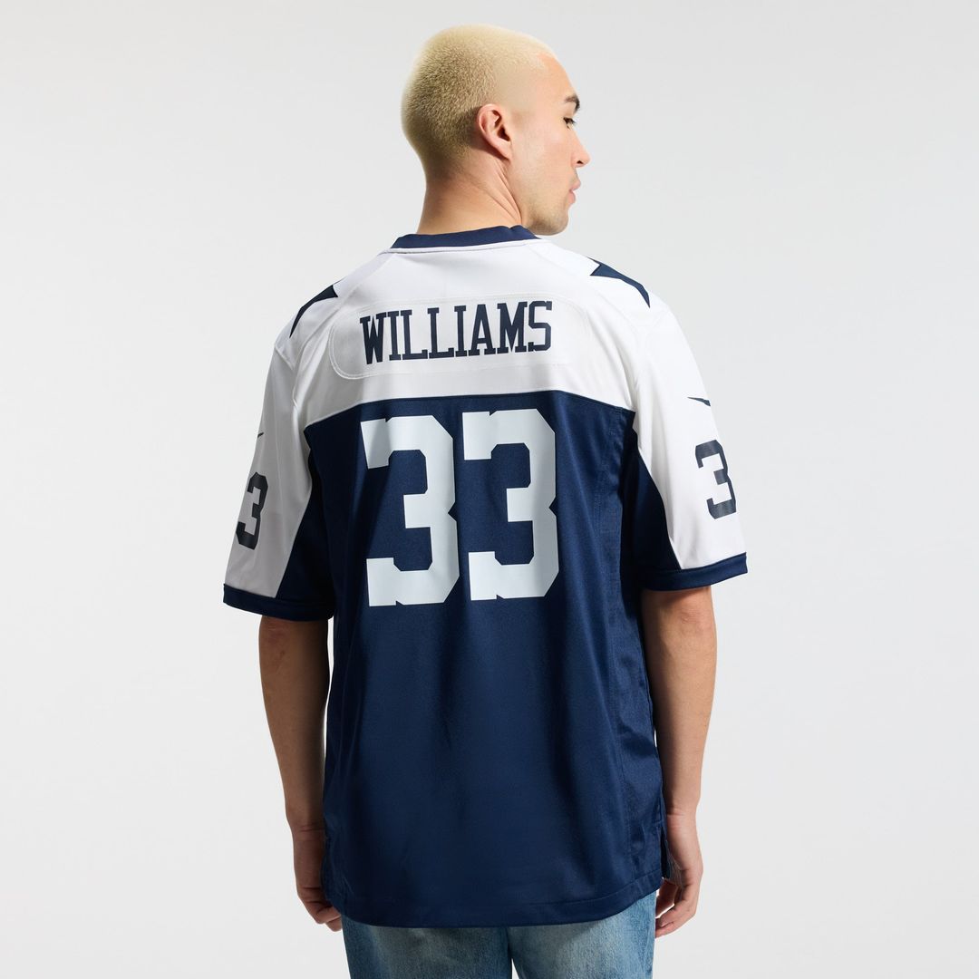 Javonte Williams Dallas Cowboys Nike White Game Jersey