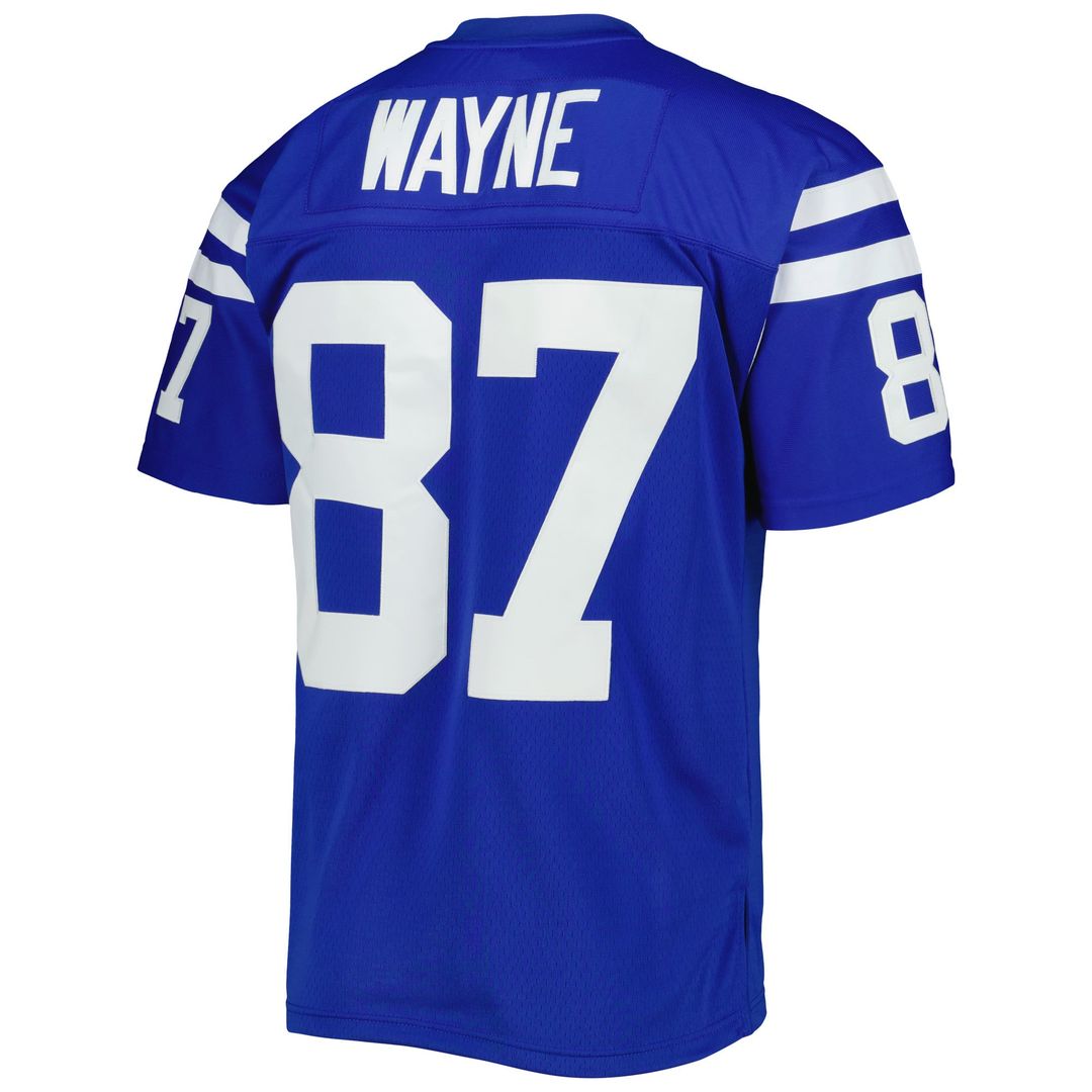 Reggie Wayne Indianapolis Colts Mitchell & Ness Royal Legacy Replica Jersey