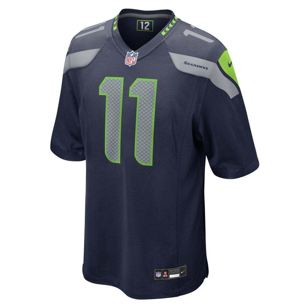 Jaxon Smith-Njigba Seattle Seahawks Nike White Game Jersey
