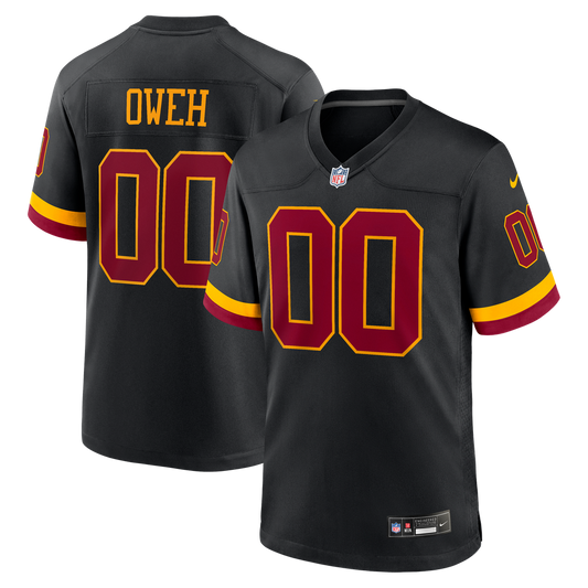 Odafe Oweh Washington Commanders Nike Black Hail Raiser Alternate Game Jersey