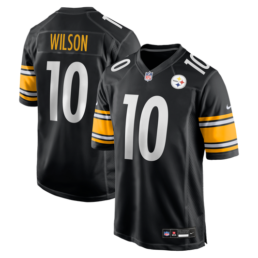 Roman Wilson Pittsburgh Steelers Nike Black Game Player Jersey