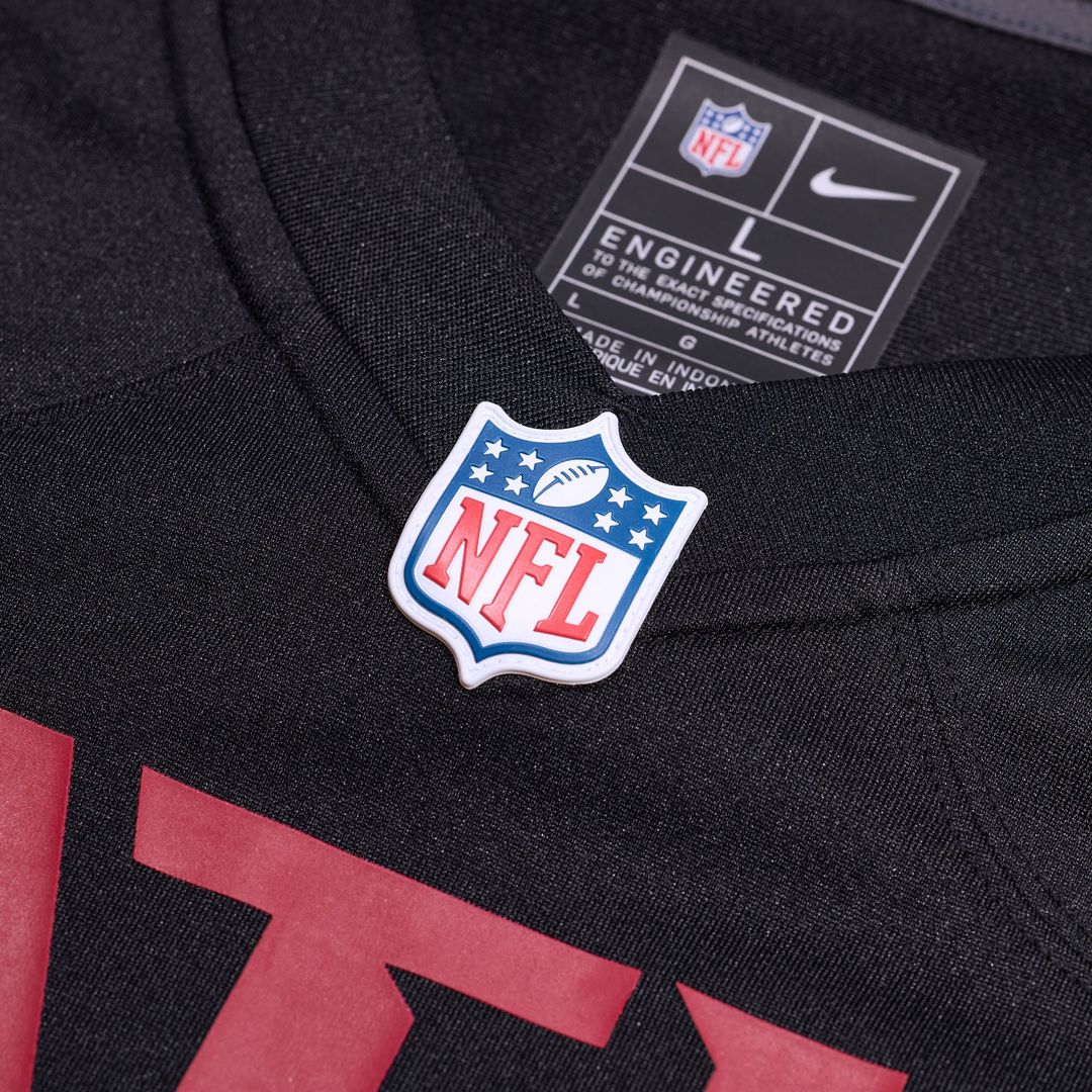 Ray Buchanan Atlanta Falcons Nike Black Game Retired Player Jersey