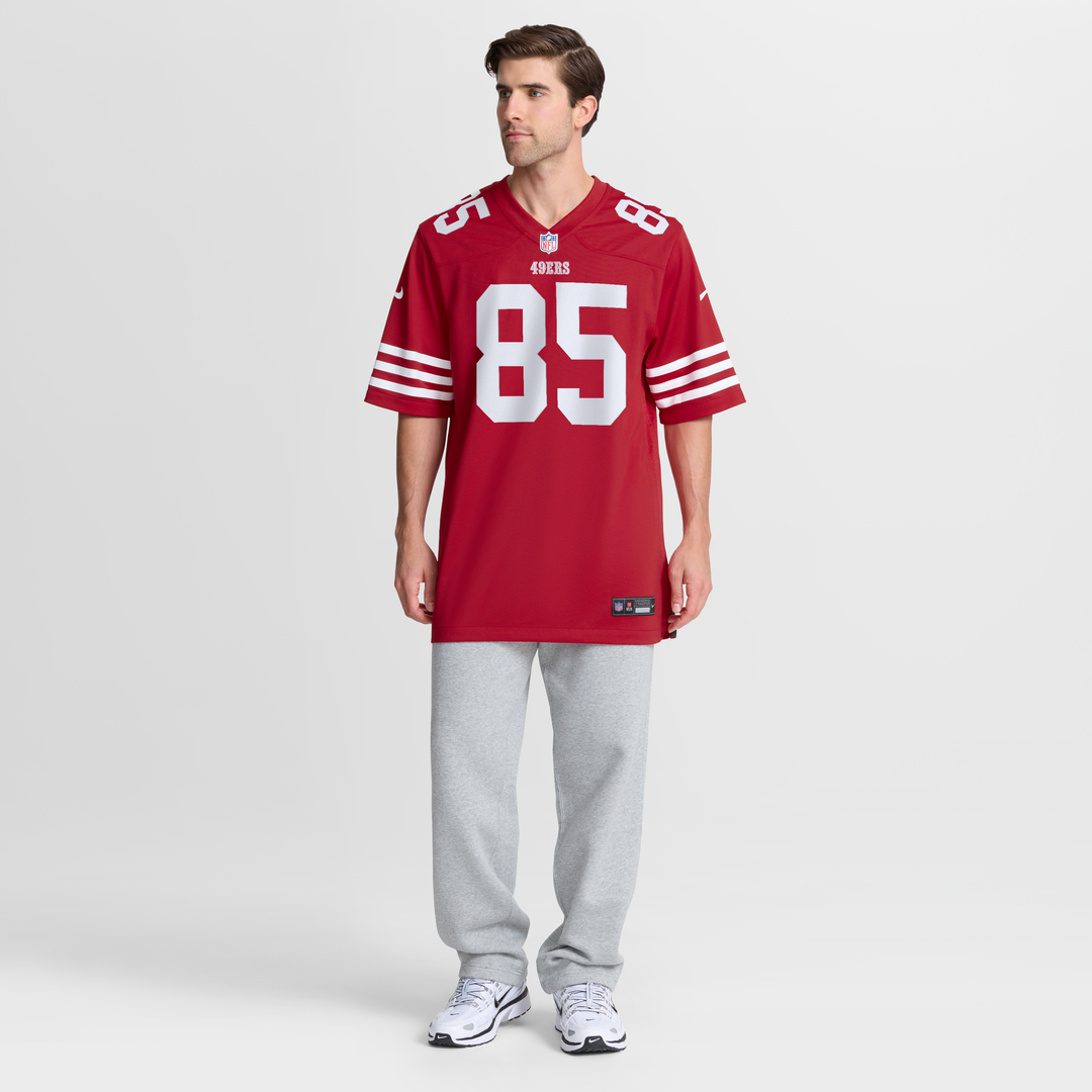 George Kittle San Francisco 49ers Nike Scarlet Player Game Jersey