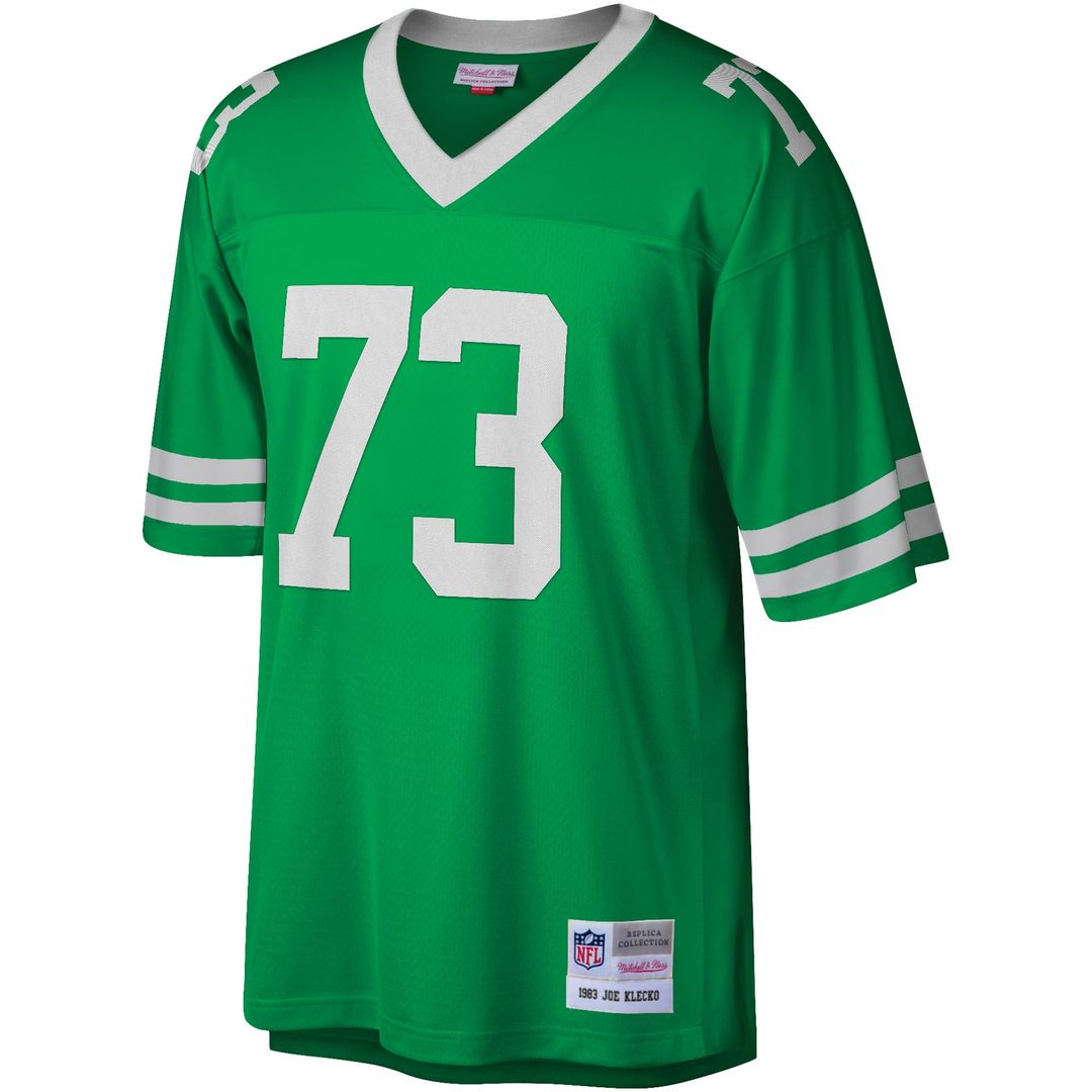 Joe Klecko New York Jets Mitchell & Ness Kelly Green Legacy Replica Jersey