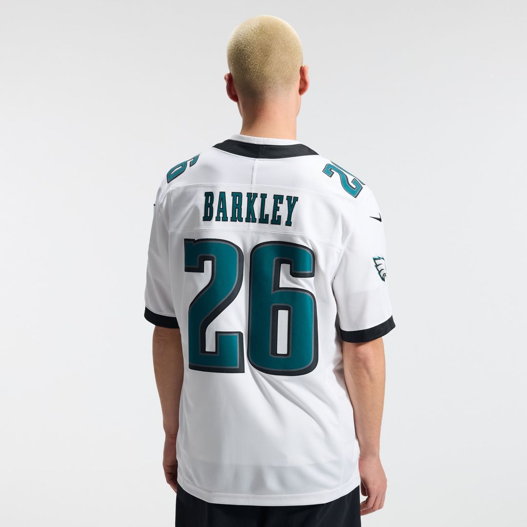 Saquon Barkley Philadelphia Eagles Nike Kelly Green Alternate Vapor F.U.S.E. Stitched Limited Jersey