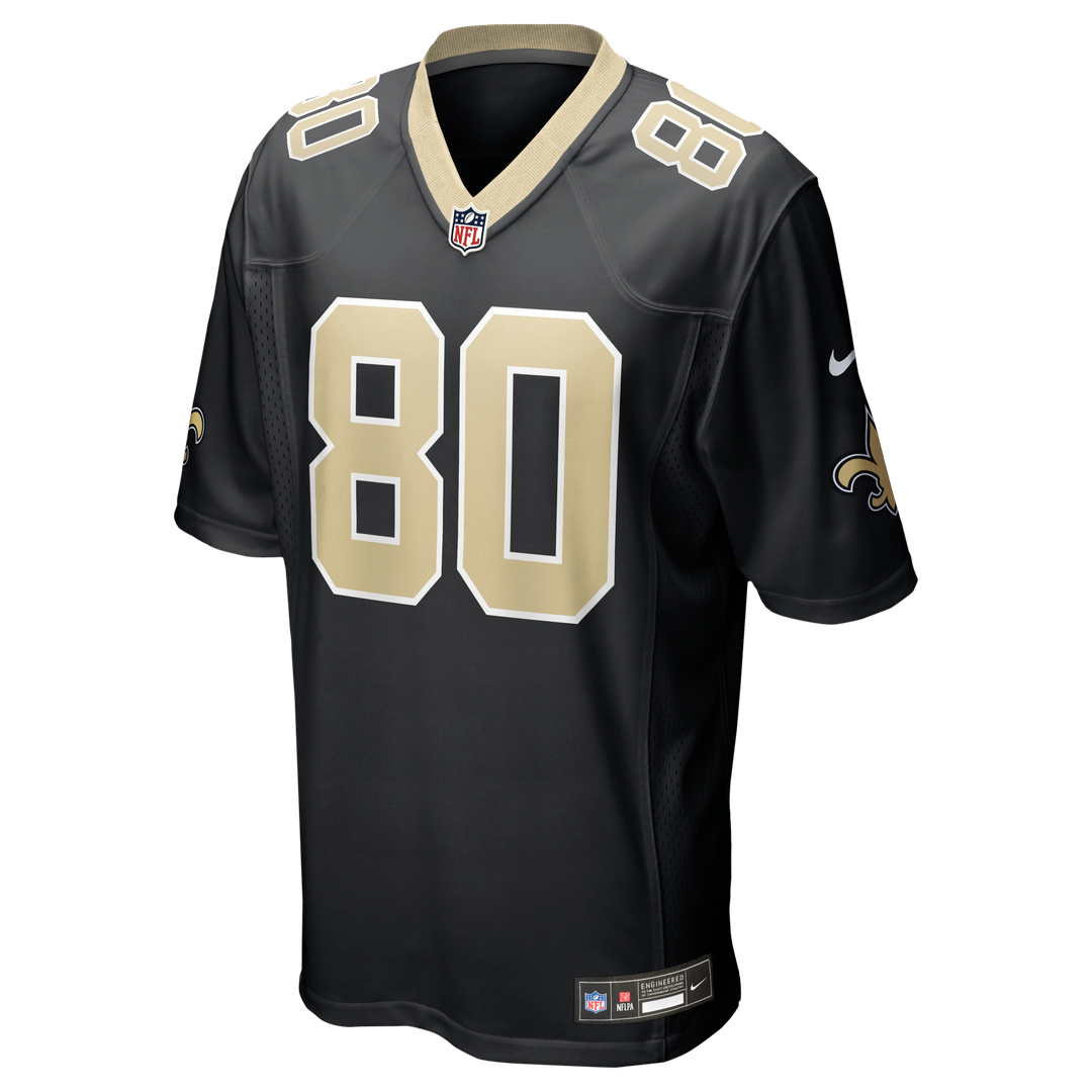 Moliki Matavao New Orleans Saints Nike Black Team Game Jersey