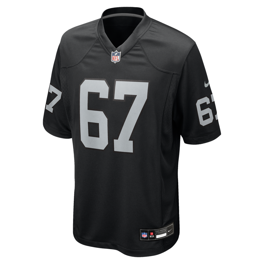 Will Putnam Las Vegas Raiders Nike Black Team Game Jersey