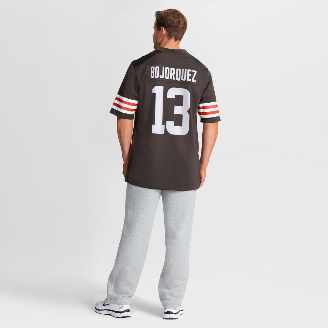 Corey Bojorquez Cleveland Browns Nike Brown Game Jersey