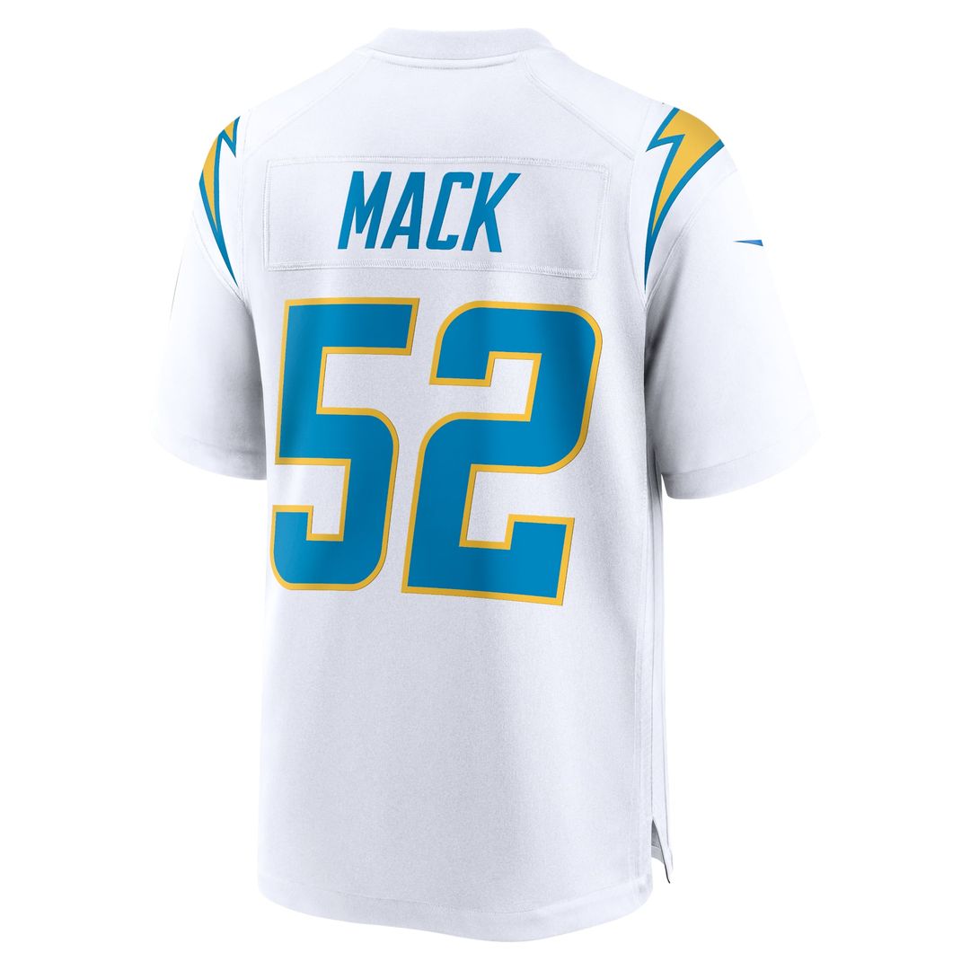 Khalil Mack Los Angeles Chargers Nike White Game Jersey