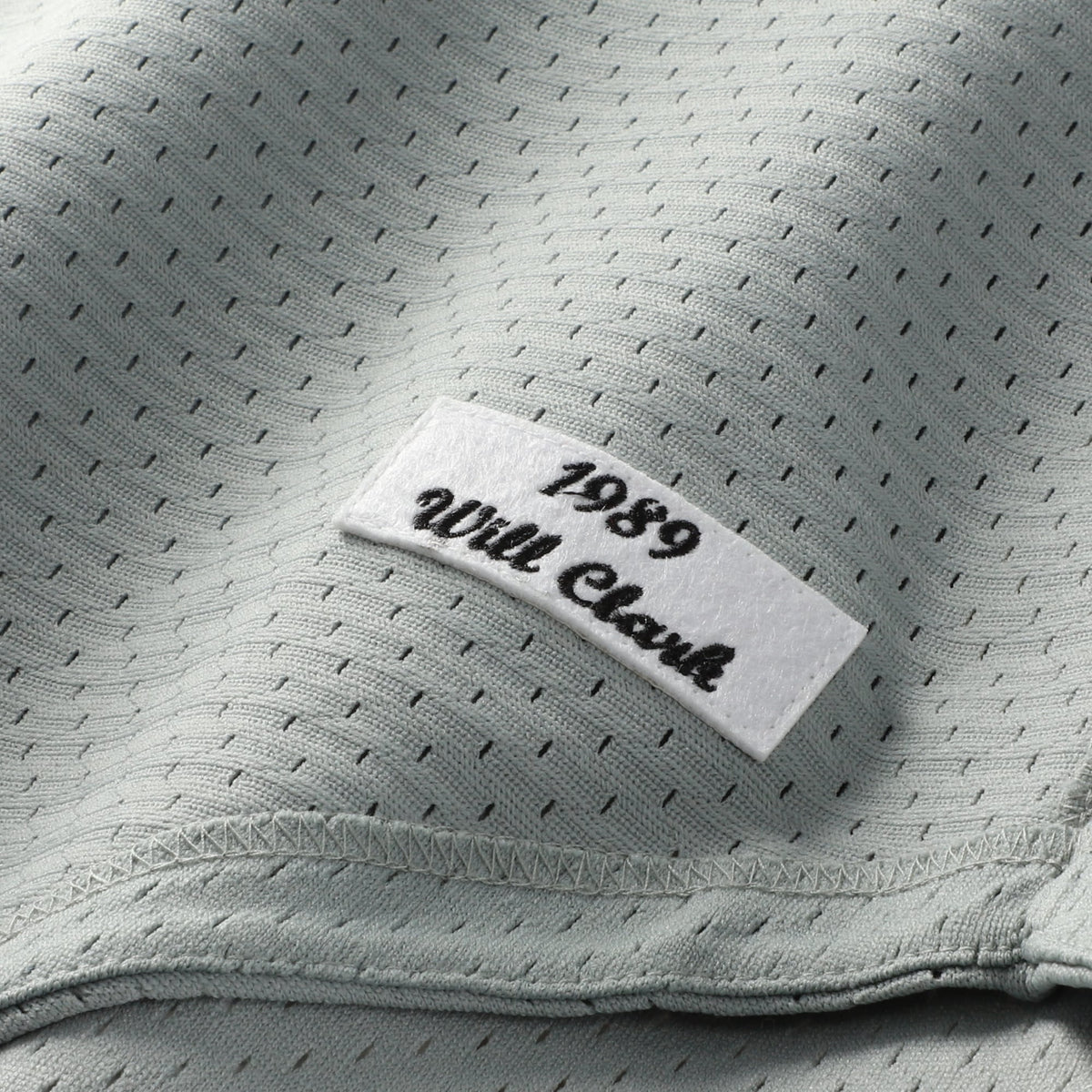 San Francisco Giants Will Clark Mitchell & Ness Gray Authentic Batting Practice Jersey