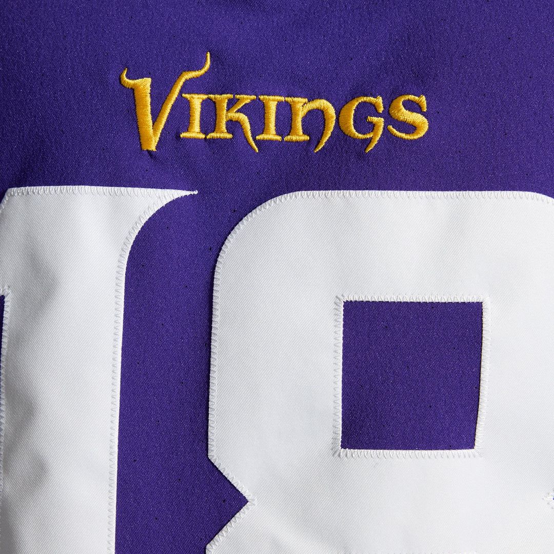 Justin Jefferson Minnesota Vikings Nike Purple Team Vapor F.U.S.E. Elite Jersey