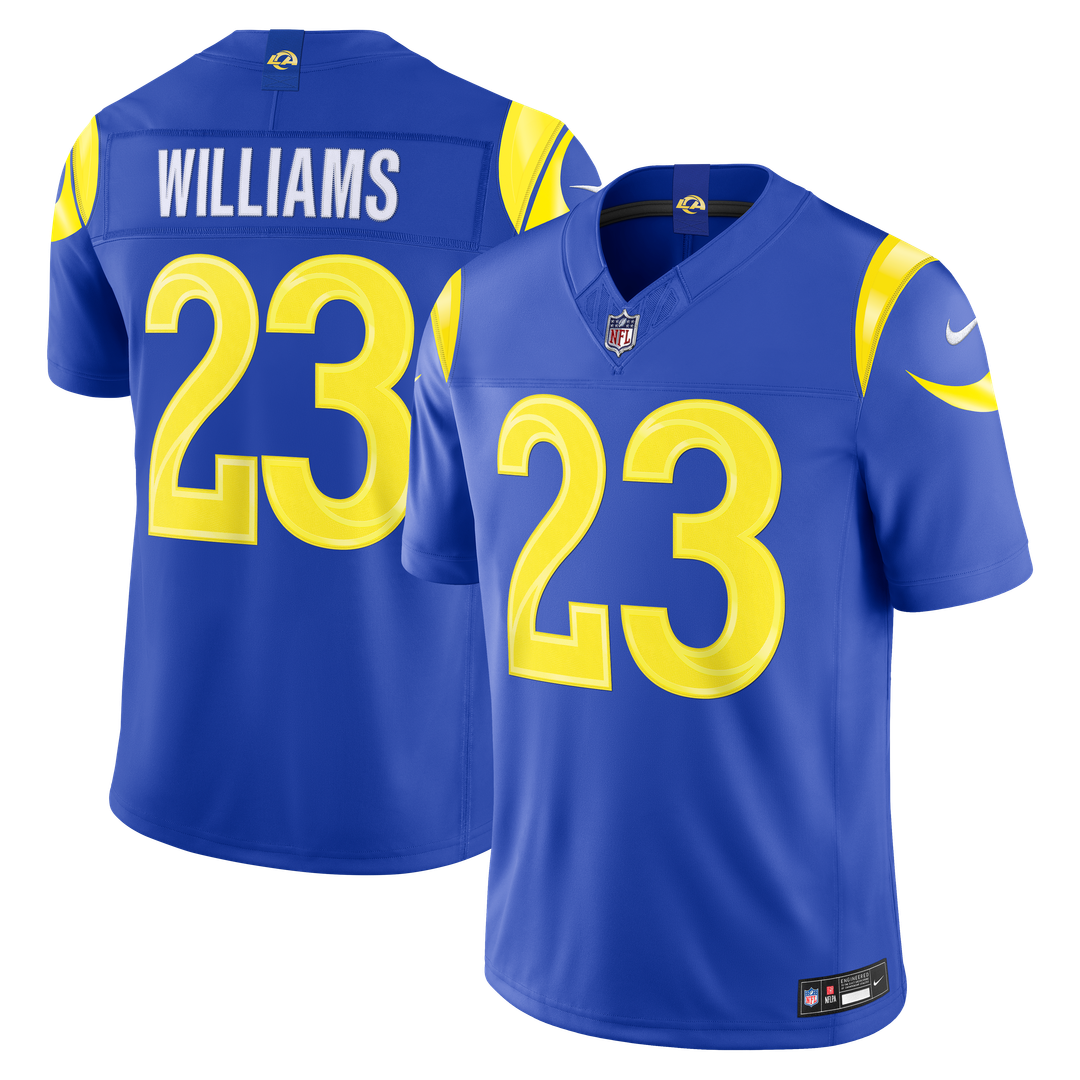 Kyren Williams Los Angeles Rams Nike Classic Sol Vapor F.U.S.E. Stitched Limited Jersey