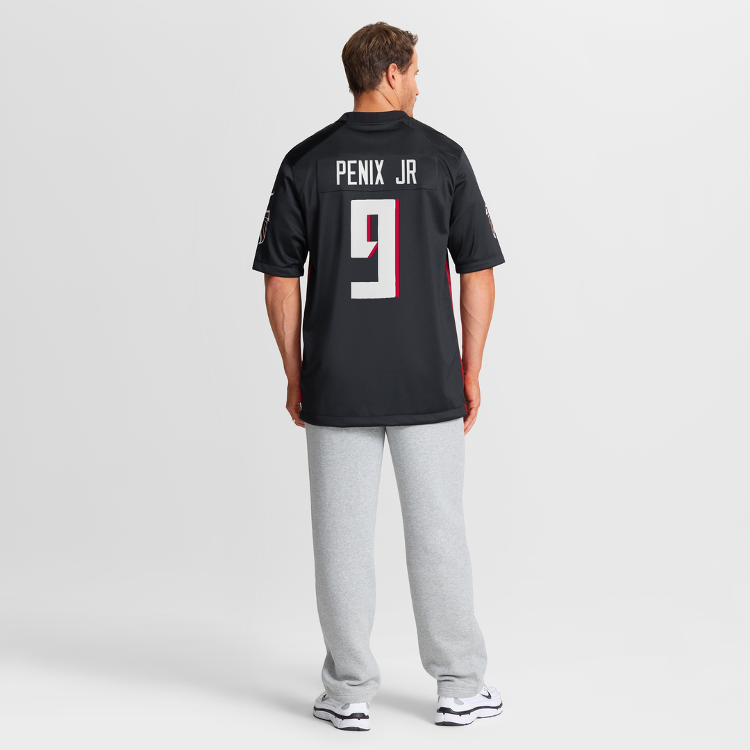 Michael Penix Jr. Atlanta Falcons Nike Black Player Game Jersey
