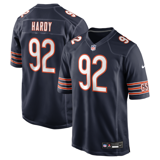 Daniel Hardy Chicago Bears Nike Navy Team Game Jersey