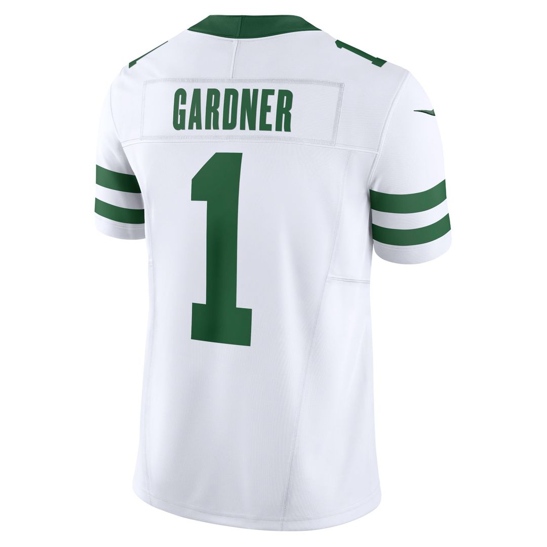 Ahmad Sauce Gardner New York Jets Nike Legacy Black Alternate Vapor F.U.S.E. Limited Jersey