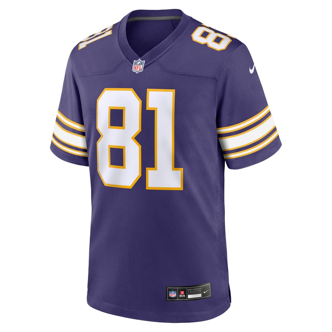 Carl Eller Minnesota Vikings Nike Purple Retired Player Alternate Game Jersey