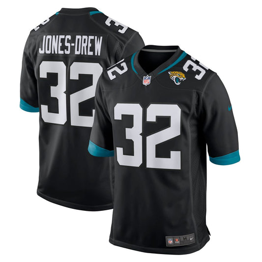 Maurice Jones-Drew Jacksonville Jaguars Nike Black Retired Player Alternate Game Jersey