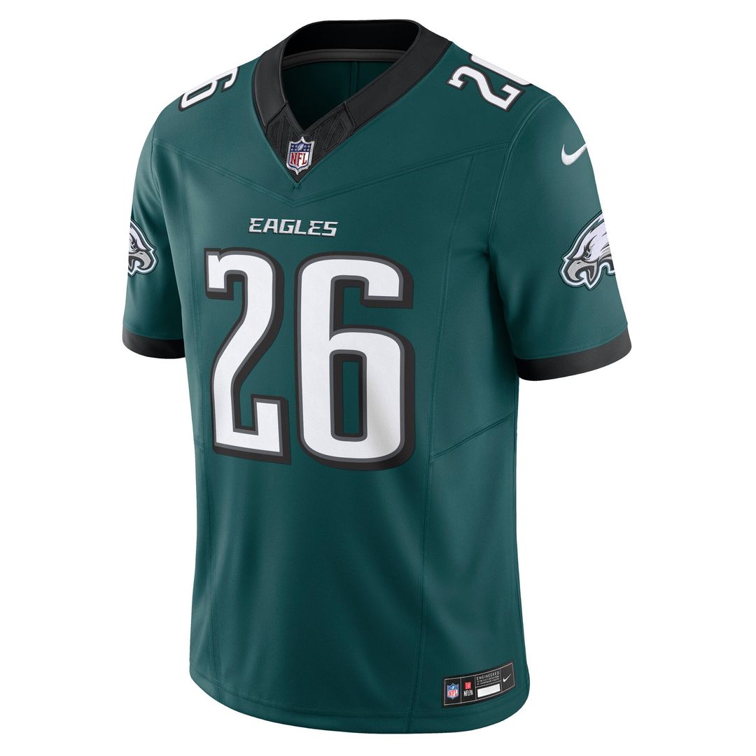 Saquon Barkley Philadelphia Eagles Nike Black Vapor F.U.S.E. Limited Jersey
