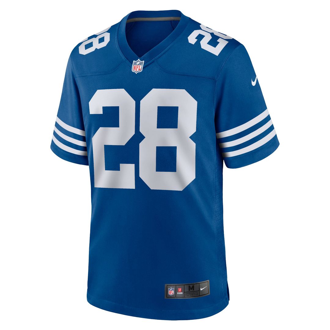 Jonathan Taylor Indianapolis Colts Nike White Game Jersey