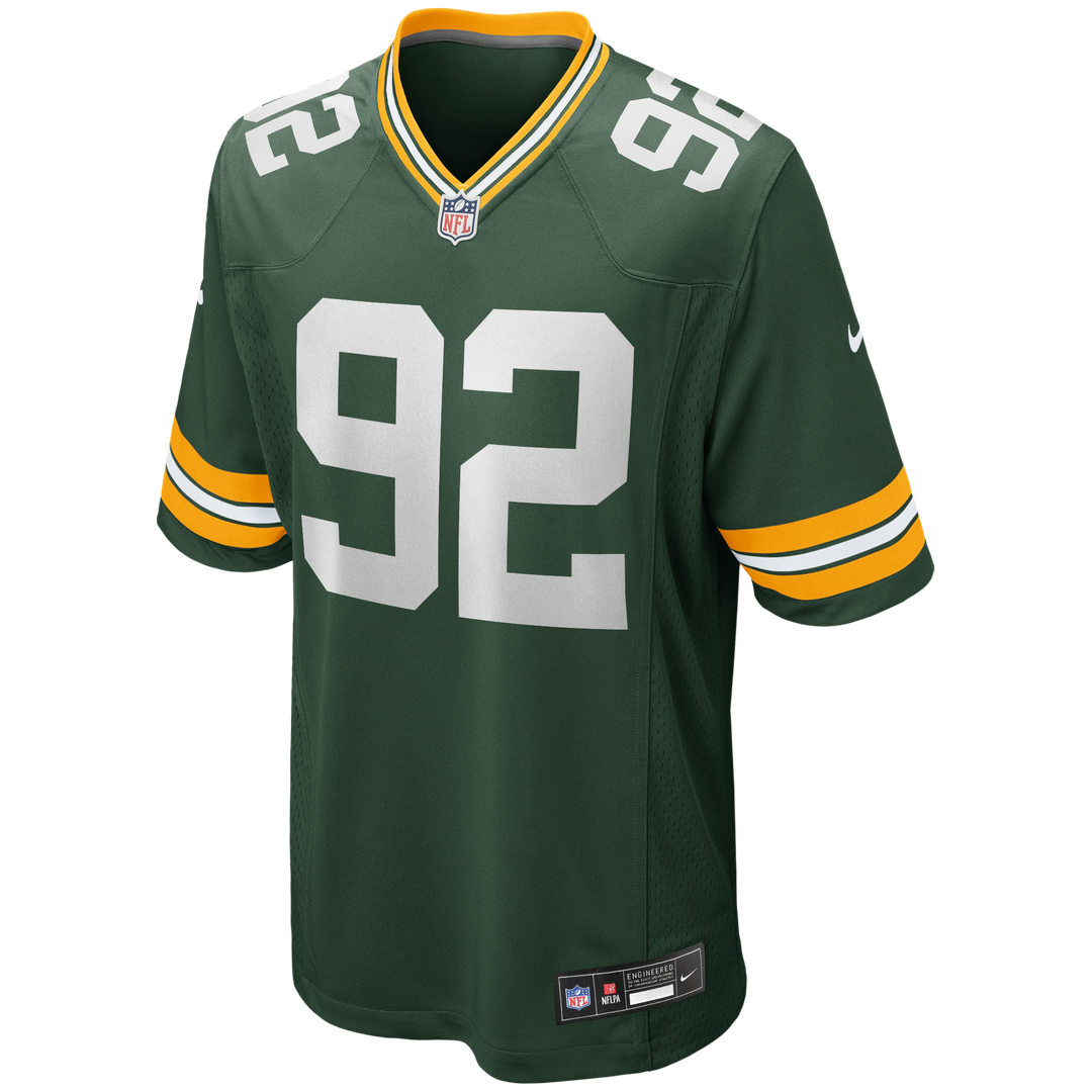 Reggie White Green Bay Packers Nike Green Game Retired Player Jersey
