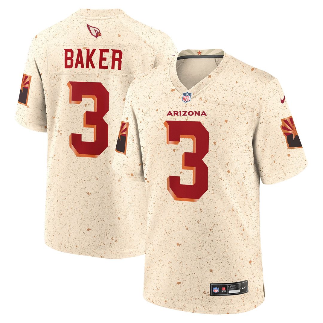 Budda Baker Arizona Cardinals Nike Natural Rivalries Collection Game Jersey