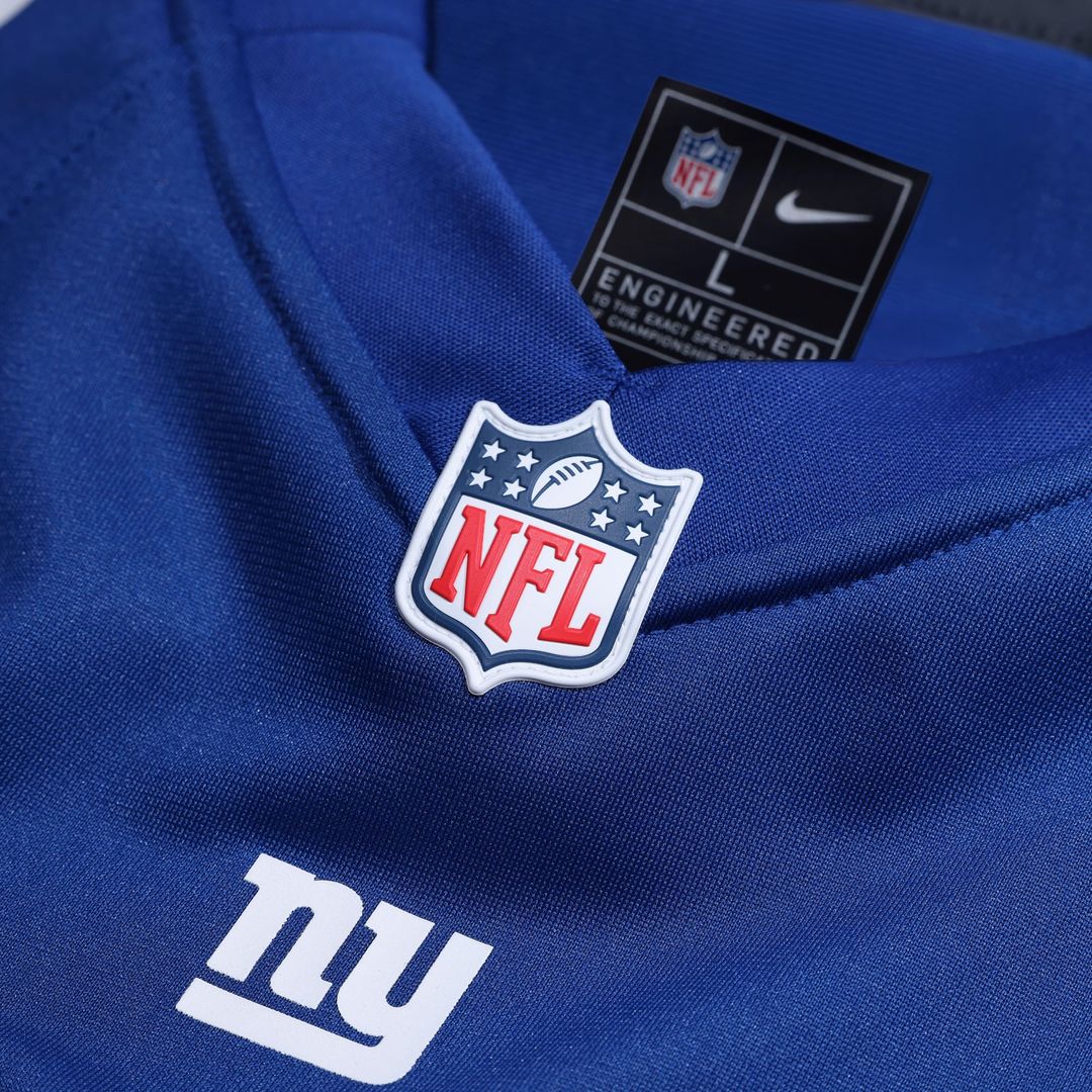 Nic Jones New York Giants Nike Royal Team Game Jersey